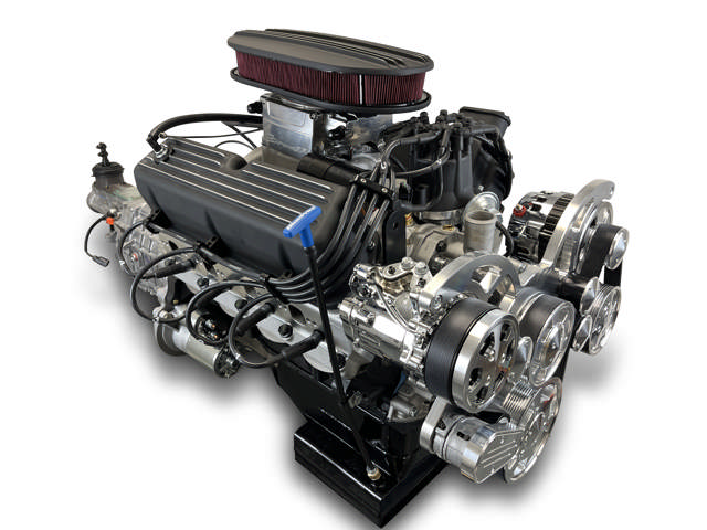 BluePrint Engines Ford Small Block Compatible 302 C.I. Standard Edition - TKX Manual Transmission - Polished Pulley Kit - Fuel Injected