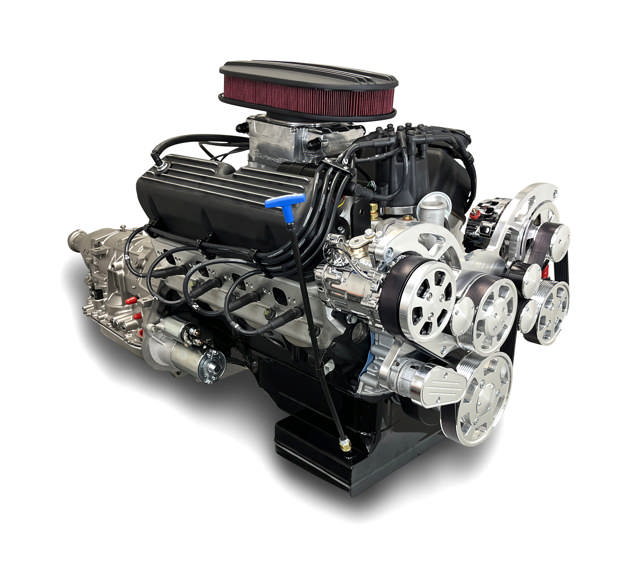 BluePrint Engines Ford Small Block Compatible 347 C.I. Standard Edition - 4R70W Automatic Transmission - Polished Pulley Kit - Fuel Injected