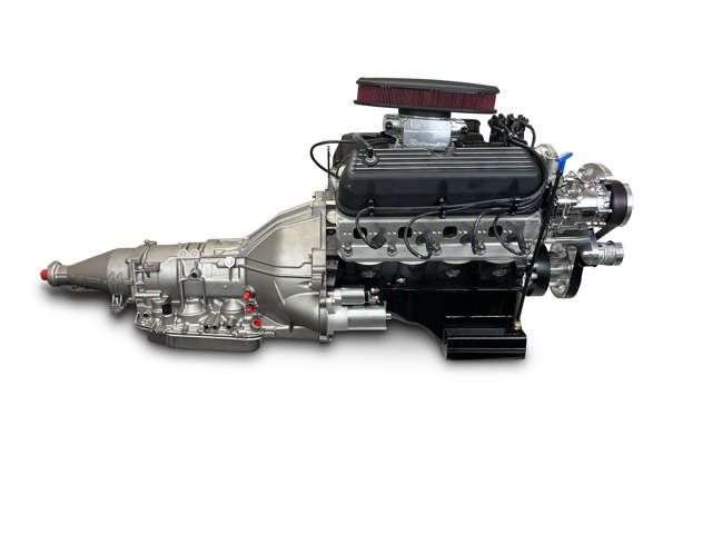 BluePrint Engines Ford Small Block Compatible 347 C.I. Standard Edition - 4R70W Automatic Transmission - Polished Pulley Kit - Fuel Injected