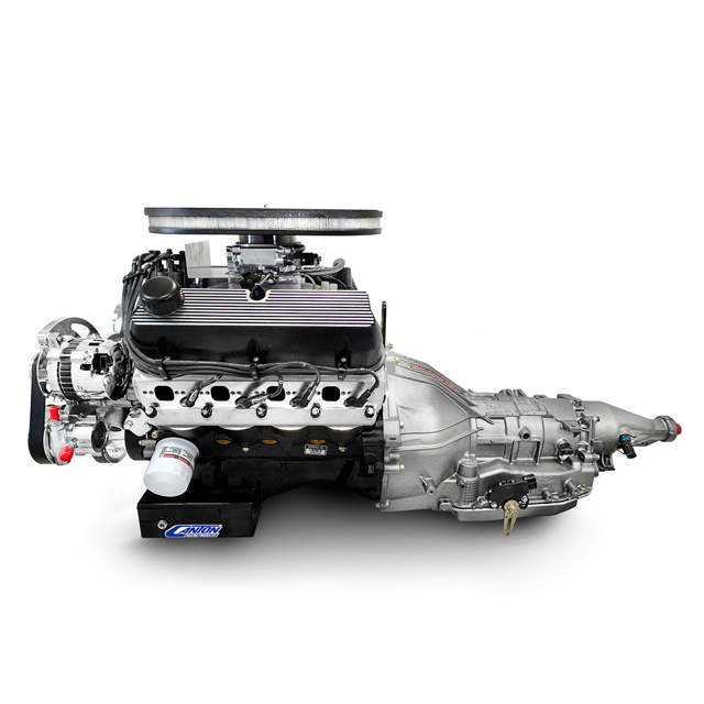 BluePrint Engines Ford Small Block Compatible 427 C.I. Cobra Edition - 4R70W Automatic Transmission - Polished Pulley Kit - Carbureted