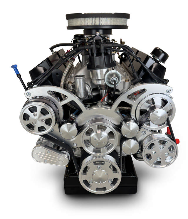 BluePrint Engines Ford Small Block Compatible 427 C.I. Cobra Edition - TKX Manual Transmission - Polished Pulley Kit - Carbureted