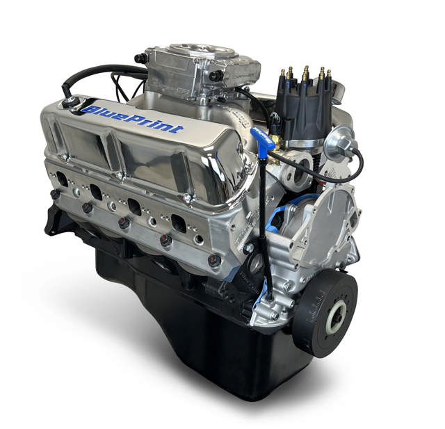 BluePrint Engines Ford Small Block Compatible 347 C.I. Base Dressed - Front Sump Oil Pan - Fuel Injected
