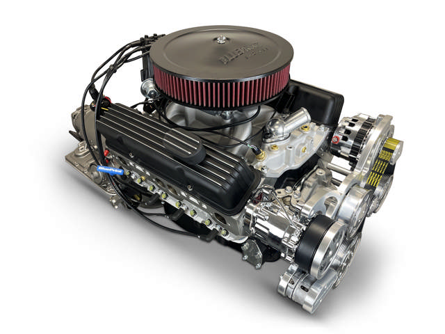 BluePrint Engines GM Small Block Compatible 383 C.I. Standard Edition - 700R4 Automatic Transmission 4WD Ready - Polished Pulley Kit - Fuel Injected
