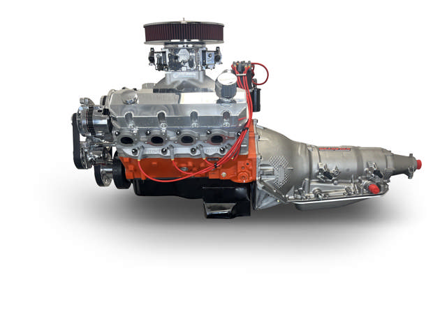 BluePrint Engines GM Big Block Compatible 632 C.I. Standard Edition - 4L80E Automatic Transmission - Polished Pulley Kit - Carbureted