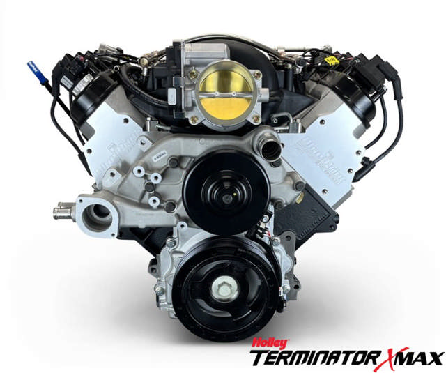 BluePrint Engines GM LS Compatible 376 c.i. Engine and TKX Manual Transmission - 530 Horsepower - Standard Edition Builder Series - Holley Terminator X EFI System