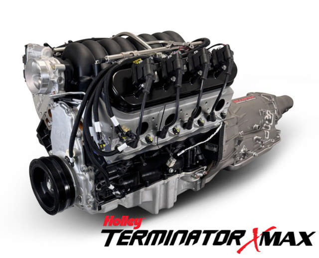 BluePrint Engines GM LS Compatible 427 c.i. Engine and 4L65/70E Automatic Transmission - Standard Edition Builder Series - Holley Terminator X EFI System