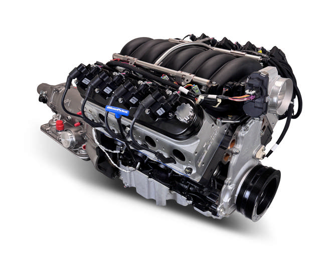BluePrint Engines GM LS Compatible 427 c.i. Engine and 4L65/70E Automatic Transmission - Standard Edition Builder Series - Holley Terminator X EFI System