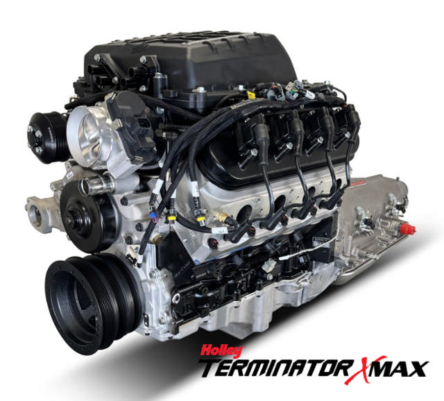 GM LS Compatible 427 c.i. Engine and 4L80E Automatic Transmission - 830 Horsepower - Standard Edition Builder Series - Holley Terminator X EFI System X EFI System