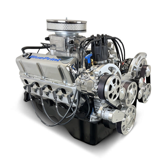 BluePrint Engines Ford Small Block Compatible 302 C.I. Deluxe Dressed - Front Sump Oil Pan - Cruiser - Polished Pulley Kit - Fuel Injected