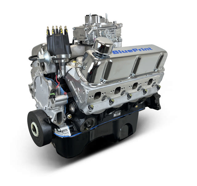 BluePrint Engines Ford Small Block Compatible 302 C.I. Base Dressed - Rear Sump Oil Pan - Cruiser - Carbureted