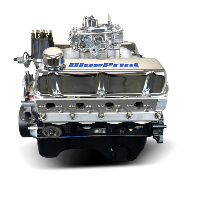 BluePrint Engines Ford Small Block Compatible 302 C.I. Base Dressed - Rear Sump Oil Pan - Cruiser - Carbureted