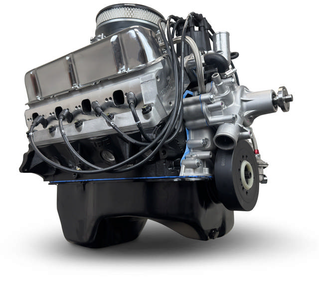 BluePrint Engines Ford Small Block Compatible302 C.I. Deluxe Dressed - Rear Sump Oil Pan - Cruiser - Carbureted