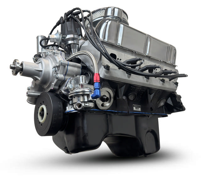 BluePrint Engines Ford Small Block Compatible302 C.I. Deluxe Dressed - Rear Sump Oil Pan - Cruiser - Carbureted