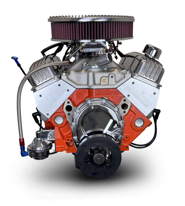 BluePrint Engines GM Small Block Compatible 327 C.I. Deluxe Dressed - Low Profile - Carbureted