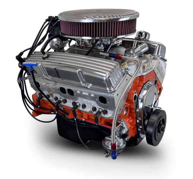 BluePrint Engines GM Small Block Compatible 327 C.I. Deluxe Dressed - Low Profile - Carbureted
