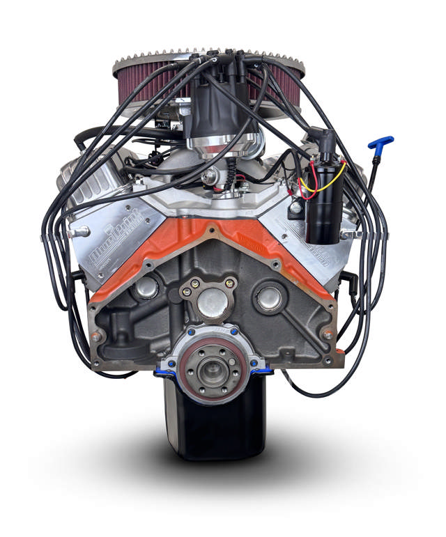 BluePrint Engines GM Small Block Compatible 327 C.I. Deluxe Dressed - Low Profile - Polished Pulley Kit - Fuel Injected