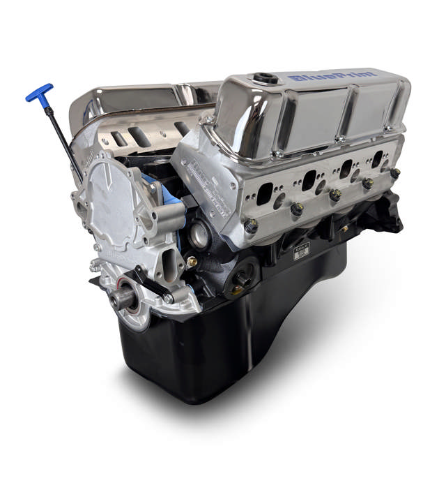 BluePrint Engines Ford Small Block Compatible 347 C.I. Long Block - Front Sump Oil Pan