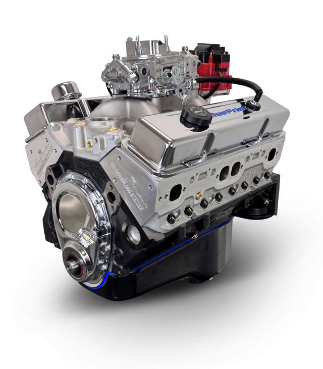 GM Small Block Compatible 350 c.i. Engine - 390 Horsepower - Base Dressed - Carbureted