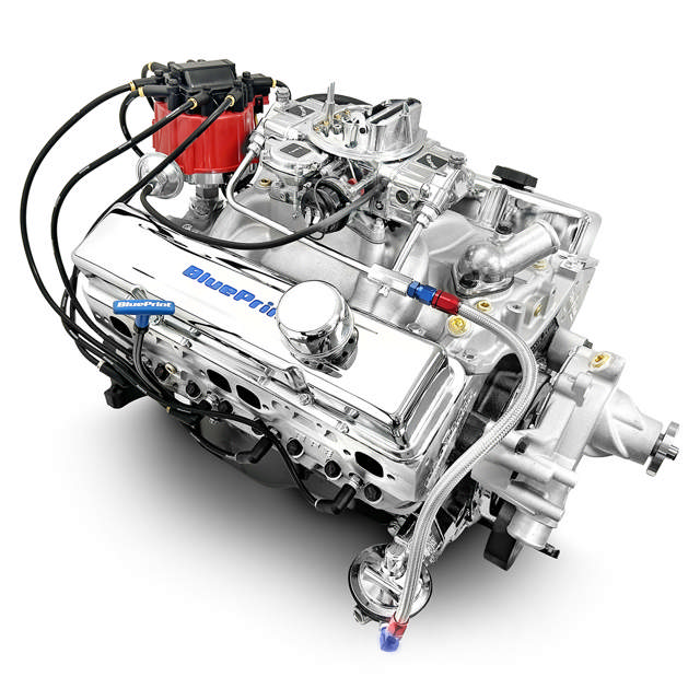 GM Small Block Compatible 350 c.i. Engine - 390 Horsepower - Deluxe Dressed - Carbureted