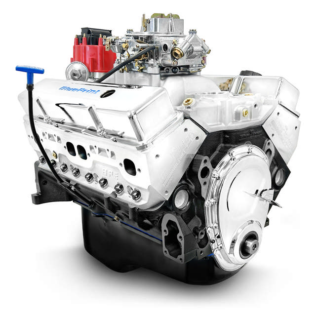 BluePrint Engines GM Small Block Compatible 383 c.i. Engine - 436 Horsepower - Base Dressed - Carbureted