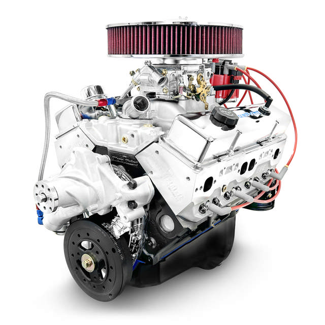 GM Small Block Compatible 383 c.i. Engine - 436 Horsepower - Deluxe Dressed - Carbureted