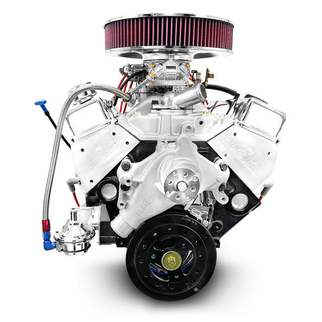 GM Small Block Compatible 383 c.i. Engine - 436 Horsepower - Deluxe Dressed - Carbureted