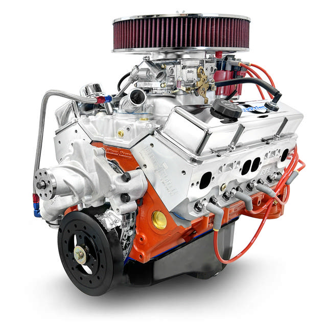 BluePrint Engines GM Small Block Compatible 400 c.i. Engine - 500 Horsepower - Deluxe Dressed - Carbureted