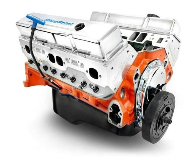 BluePrint Engines GM Small Block Compatible 400 c.i. Power Adder Engine - 511 Horsepower - Long Block