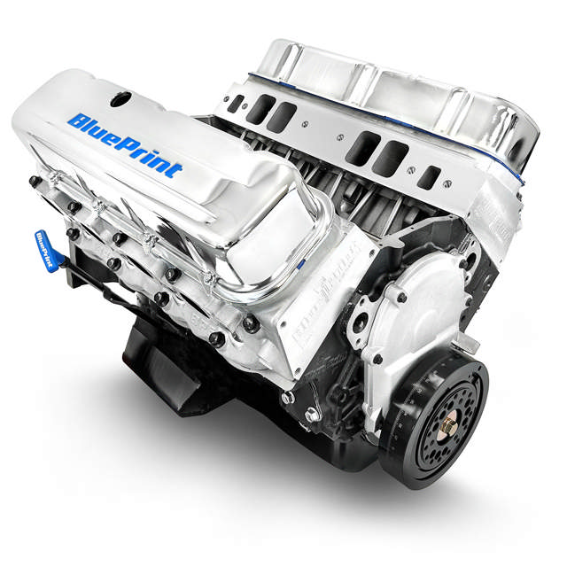 BluePrint Engines GM Big Block Compatible 496 c.i. Power Adder Engine - 561 Horsepower - Long Block