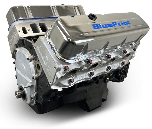 BluePrint Engines GM Big Block Compatible 496 c.i. Engine - 600 Horsepower - Long Block