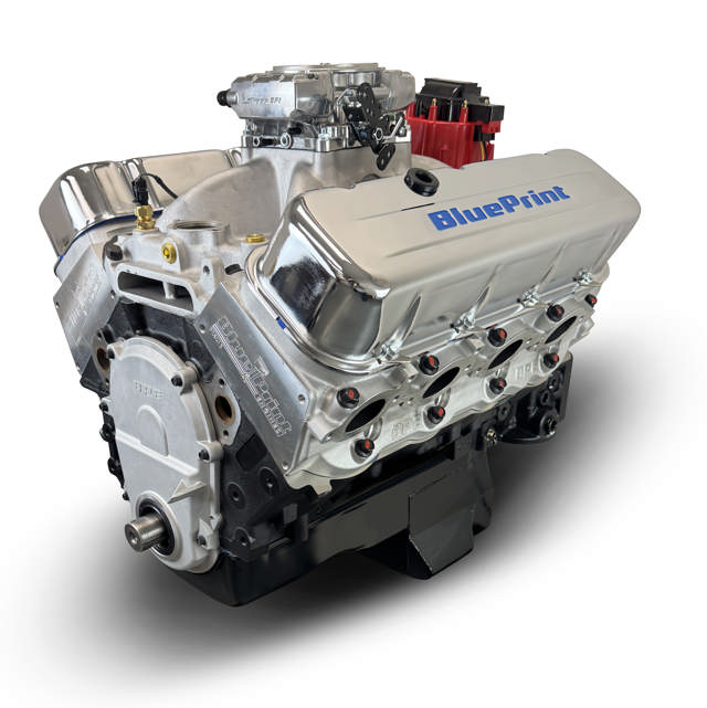 BluePrint Engines GM Big Block Compatible 496 c.i. Engine - 600 Horsepower - Base Dressed - Fuel Injected