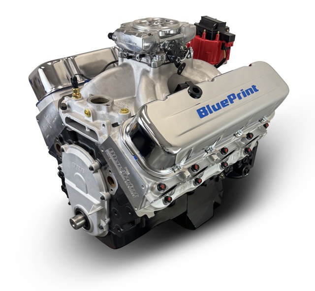 BluePrint Engines GM Big Block Compatible 496 c.i. Engine - 600 Horsepower - Base Dressed - Fuel Injected