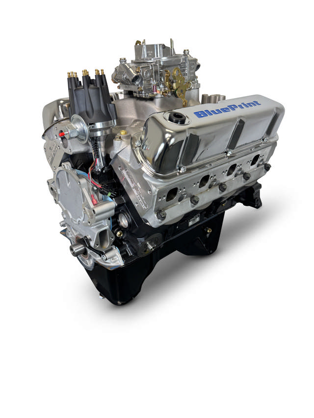 Ford Small Block Compatible 408 c.i. Engine - 450 Horsepower - Base Dressed - Rear Sump - Carbureted