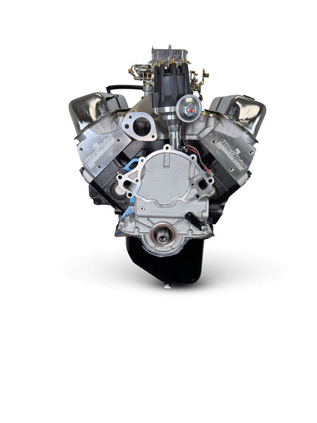 Ford Small Block Compatible 408 c.i. Engine - 450 Horsepower - Base Dressed - Rear Sump - Carbureted