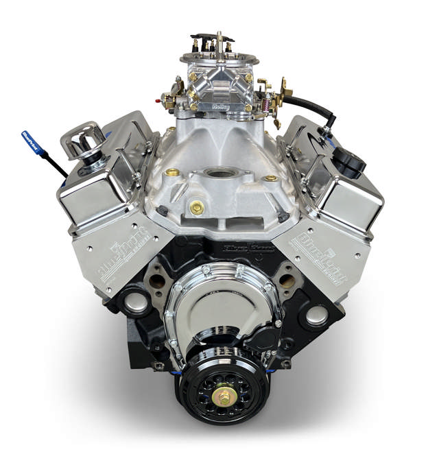 BluePrint Motorsports GM Small Block Compatible 396 c.i. Engine - 530 Horsepower - Base Dressed - Carbureted