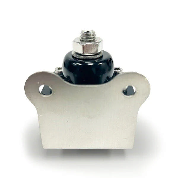 Billet Aluminum Fuel Pressure Regulator - 5-12 PSI - -6AN ORB - Black
