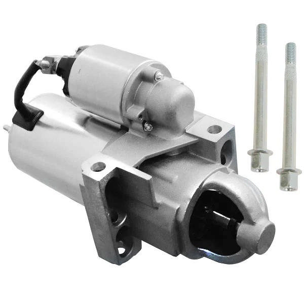 Starter - Chevy SB/BB - Staggered Mount - 168 Tooth Flywheel - Denso Style - OE Finish