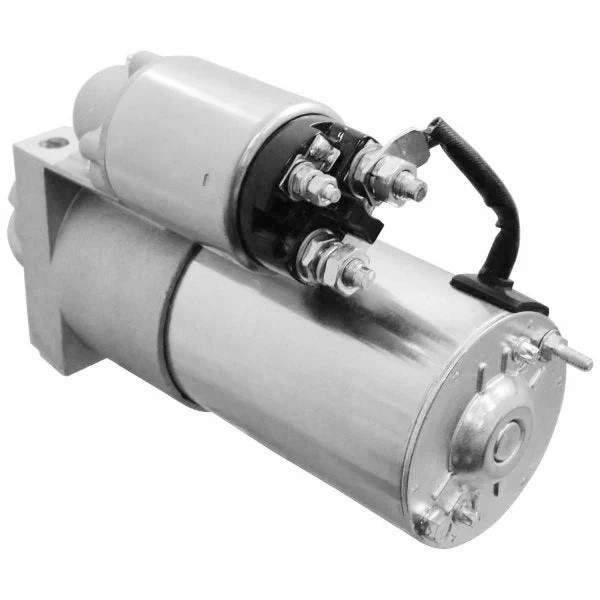 Starter - Chevy SB/BB - Staggered Mount - 168 Tooth Flywheel - Denso Style - OE Finish