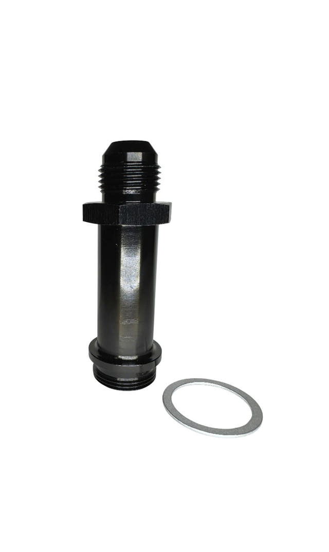 Carburetor Inlet Extensions for Holley Carb Bowl 7/8-20 to 8AN MALE