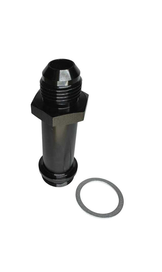 Carburetor Inlet Extensions for Holley Carb Bowl 7/8-20 to 8AN MALE