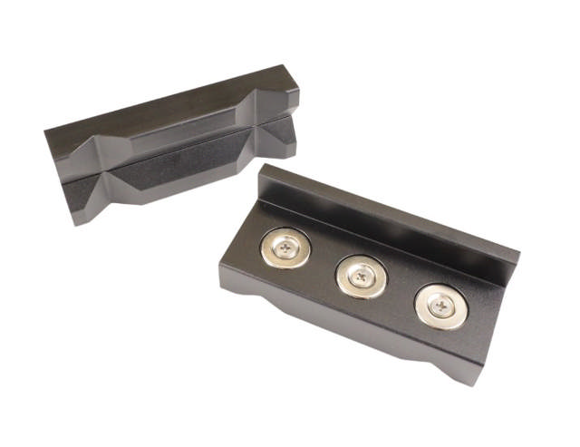 Vice Jaws - Aluminum - Black Anodized