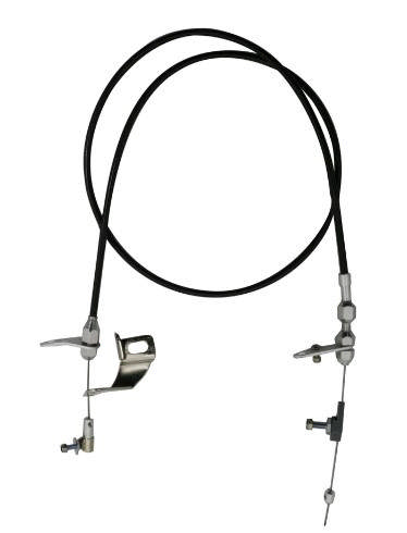 Cable Kit - Chrysler 727 Transmission Kickdown - Black