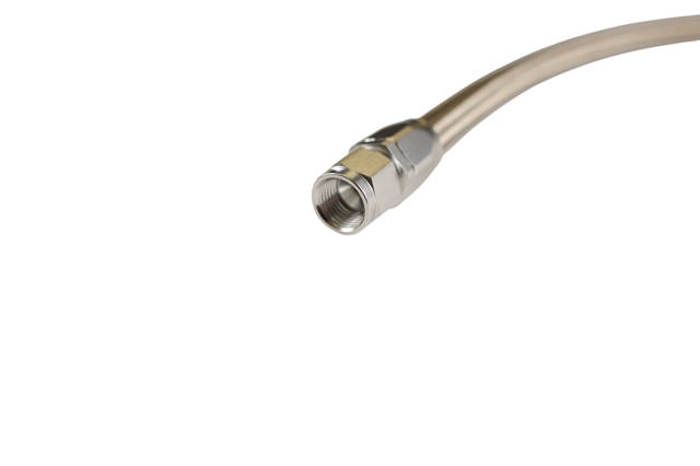 Carburetor to Pump Hose, Braided Stainless, Universal, 6AN, 22-inch, Assembled