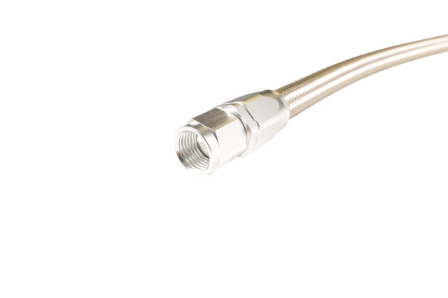 Carburetor to Pump Hose, Braided Stainless, Universal, 6AN, 30-inch, Assembled