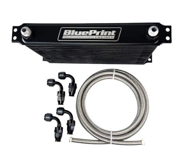 BluePrint Engines 15 Row ZF Transmission Cooler w/ 8AN fittings