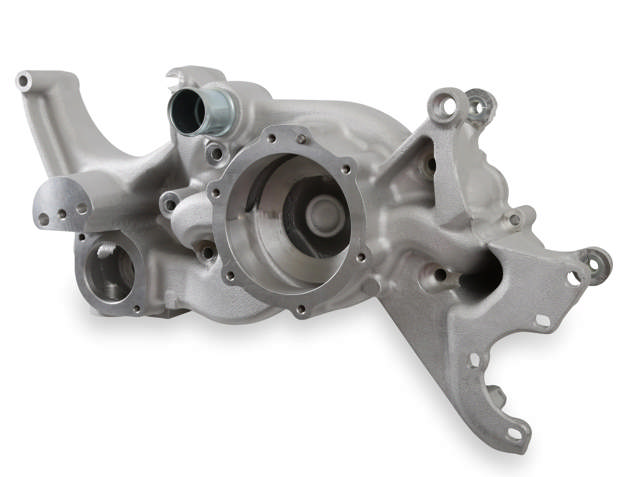 Holley LS Cooling Manifold Natural - Water Pump