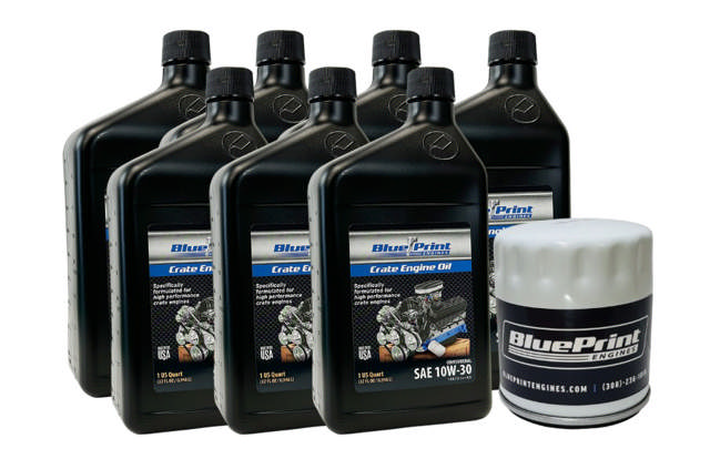 BluePrint Engines BPPB160 Oil Filter + BPP10W30 10W30 Engine Oil