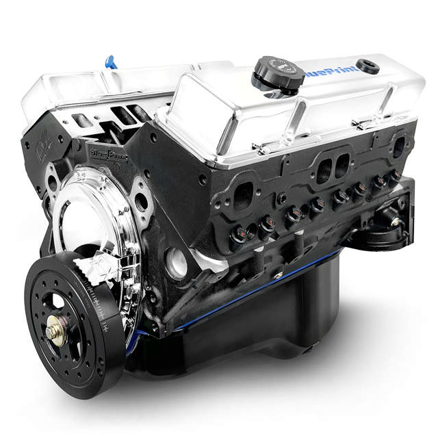 BluePrint Engines GM Small Block Compatible 350 C.I. Long block - 50 State Legal 80'-88'