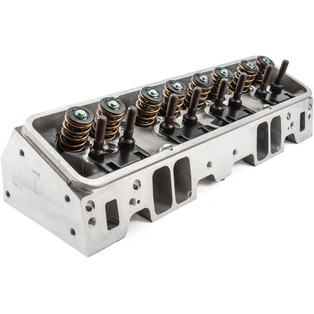 SB Chevy Aluminum Cylinder Head - 220cc - Assembled