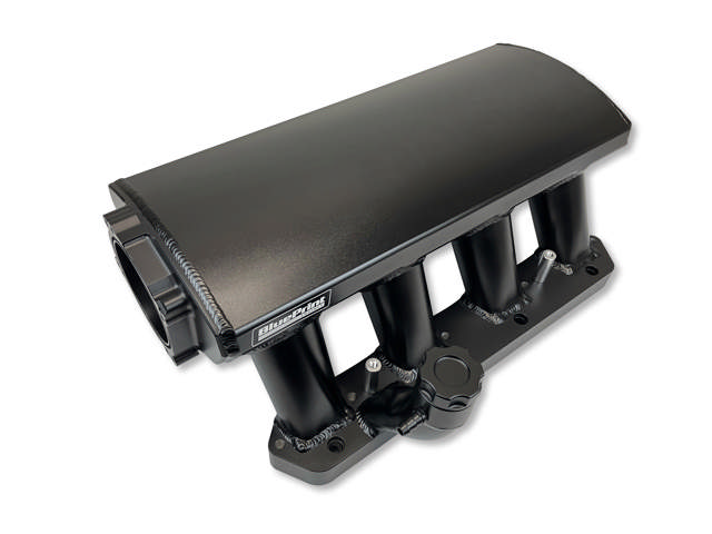 Hemi Kit - Intake Manifold and Fuel Rail - GEN III Hemi 837252 Equivalent - 92MM Bore - Aluminum - Black Anodized